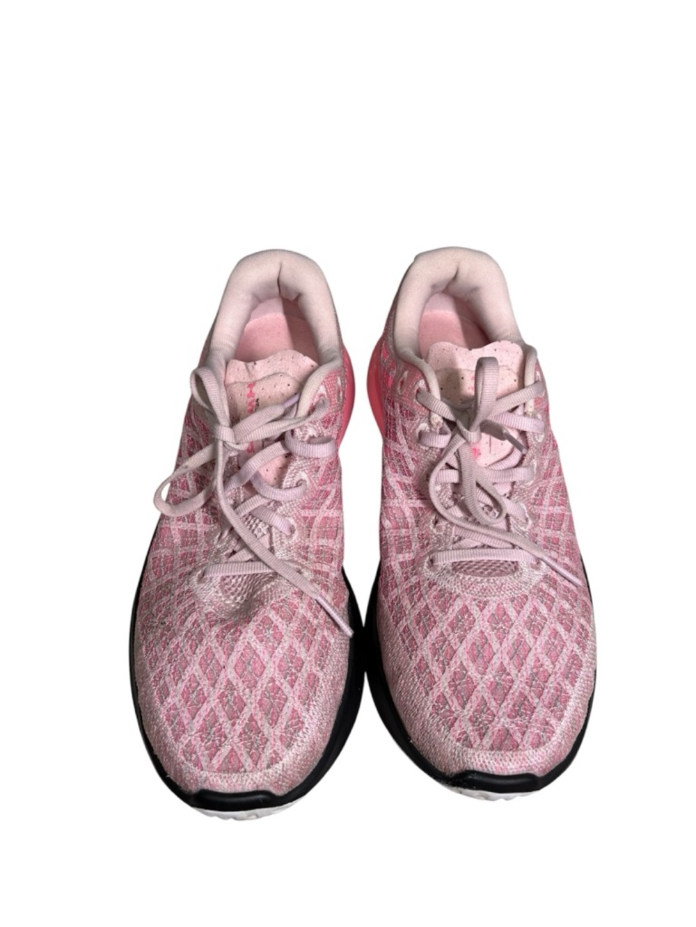 Under Armour Flow Velociti Wind 2 UA Pink White Women Running Shoes 9.5 - Picture 3 of 6